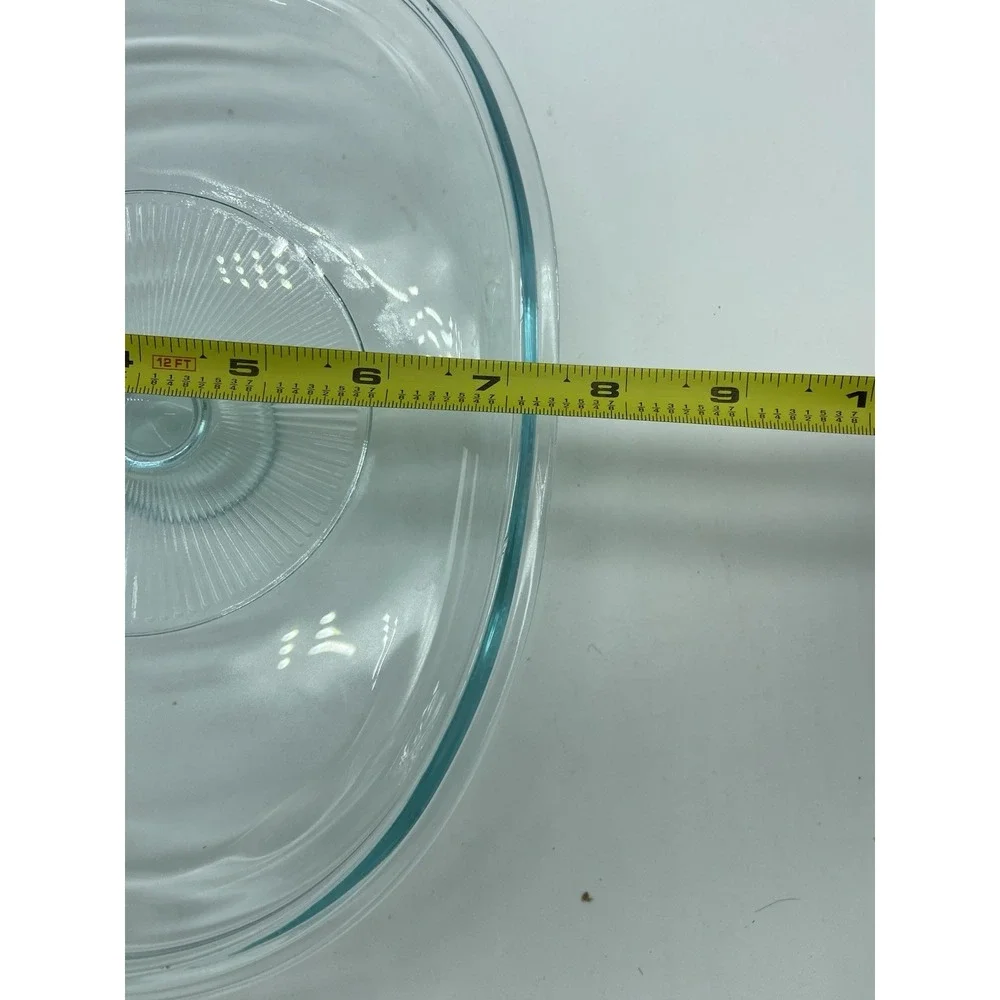 Pyrex Glass Lid‎ Oval Replacement F12C for Corning Ware 1.5 Qt Casserole Dish